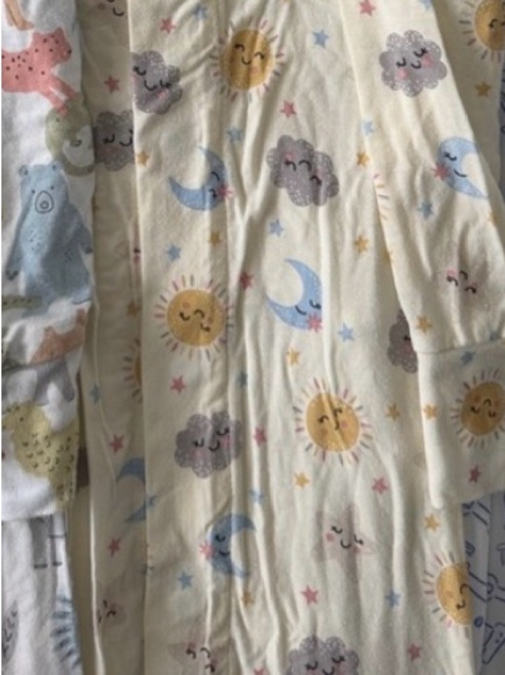 Magnetic Me Kids Sun, Moon & Clouds Pajama Sleeper